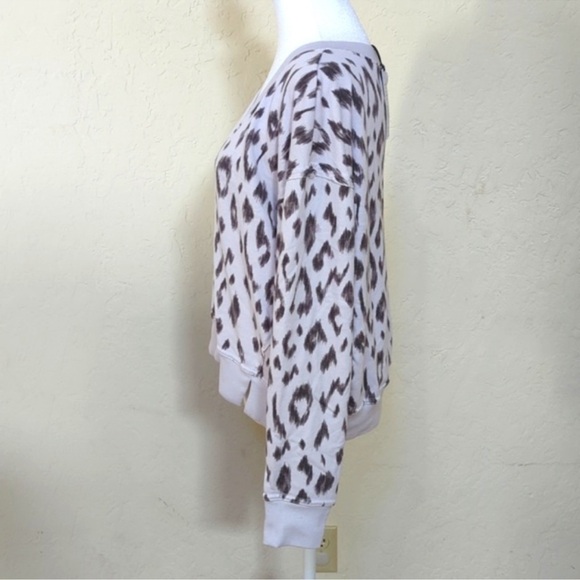 Michael Stars Camila V Neck Sweatshirt - Picture 6 of 13